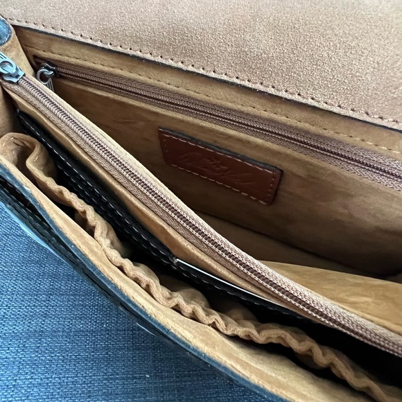 NWT PATRICIA NASH CONSILINA LEATHER CROSSBODY BAG - Picture 5 of 14